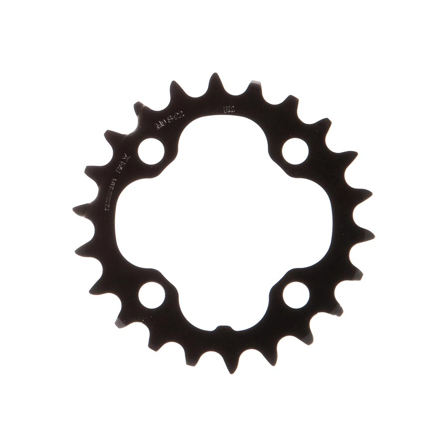 Shimano, Y1LD22000, 22T, 9sp, BCD: 64mm, 4 Bolt, Deore FC-M590, Inner Chainring, For 22/32/44, Steel, Black