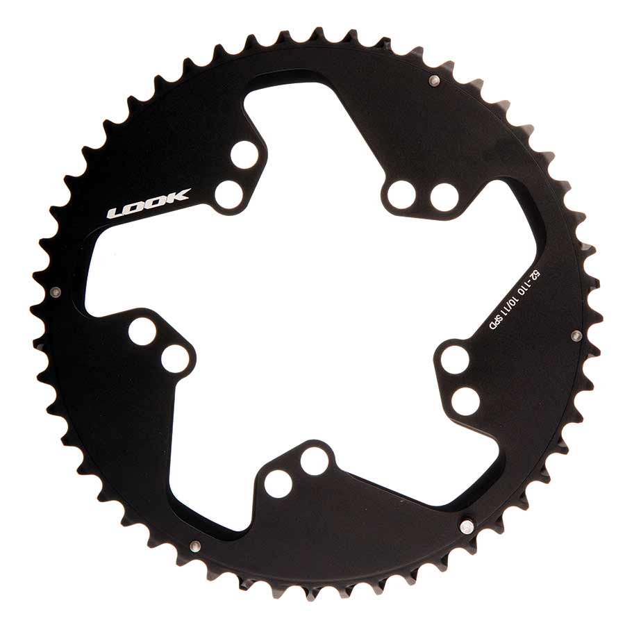 Look, 52T, 11sp., BCD: 110mm, 5 Bolts, Outer Chainring, For Pour 34D, 3295