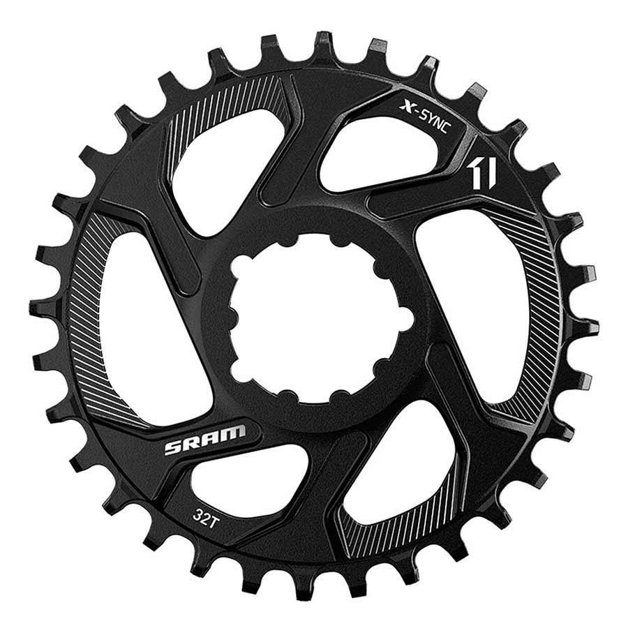 SRAM, X-Sync, 30T, 11sp, Direct Mount Chainring, Offset 3mm, Steel, Black