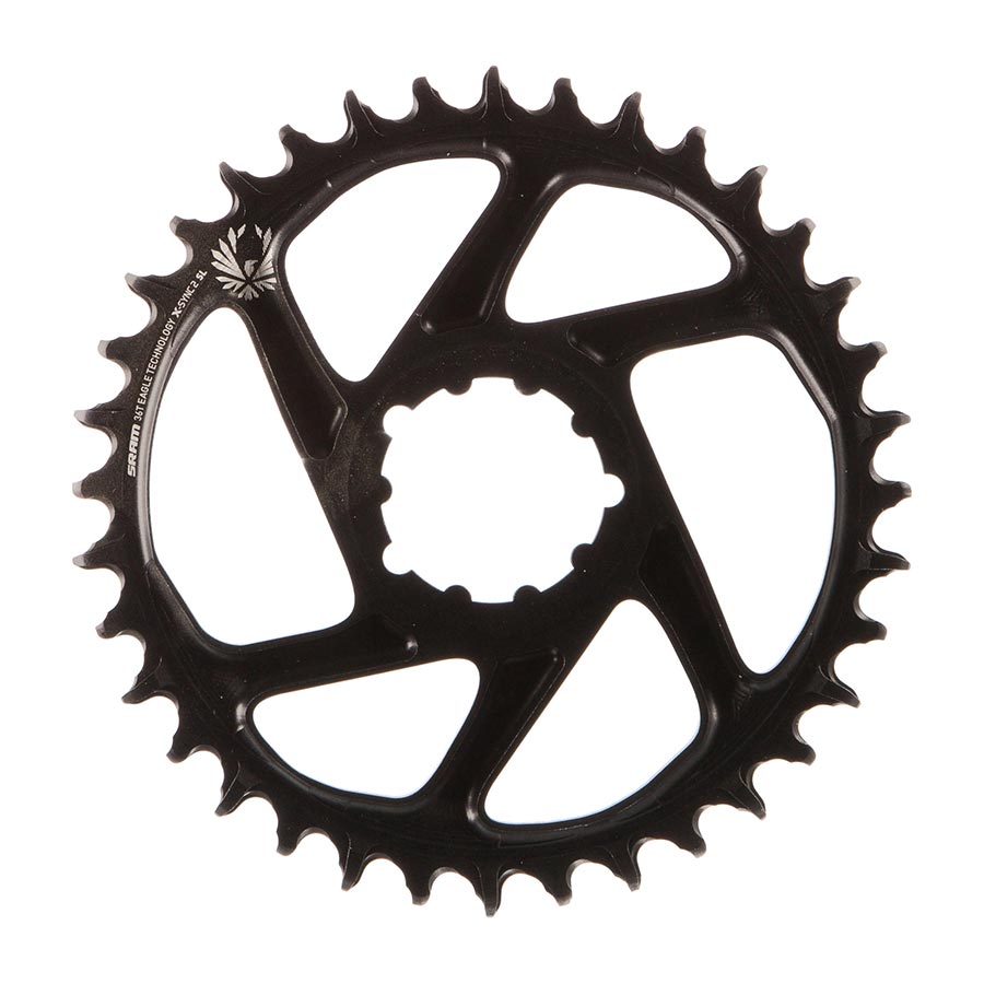 SRAM, X-SYNC 2 SL 3mm, Chainring, Teeth: 32, Speed: 11/12, BCD: Direct Mount, Single, Aluminum, Gold