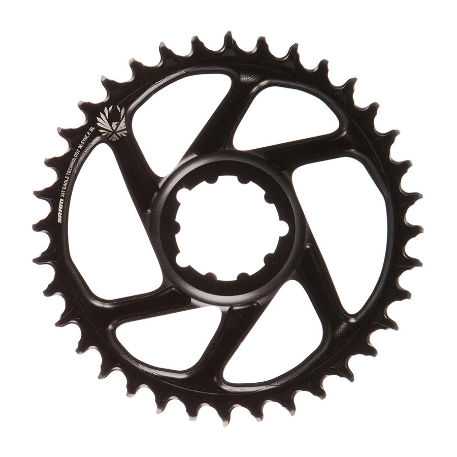 SRAM, X-SYNC 2 SL 3mm, Chainring, Teeth: 32, Speed: 11/12, BCD: Direct Mount, Single, Aluminum, Gold