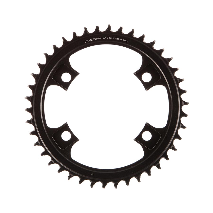 SRAM, X-SYNC 2 107mm, Chainring, Teeth: 40, Speed: 12, BCD: 107, Bolts: 4, Single, Aluminum, Grey