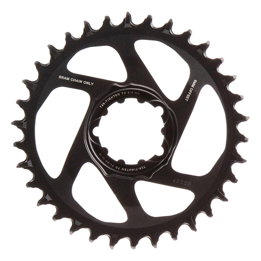 SRAM, X-SYNC 2 SL XX1 Eagle Lunar Grey 6mm, Chainring, Teeth: 30, Speed: 12, BCD: Direct Mount, Single, Alloy, Grey