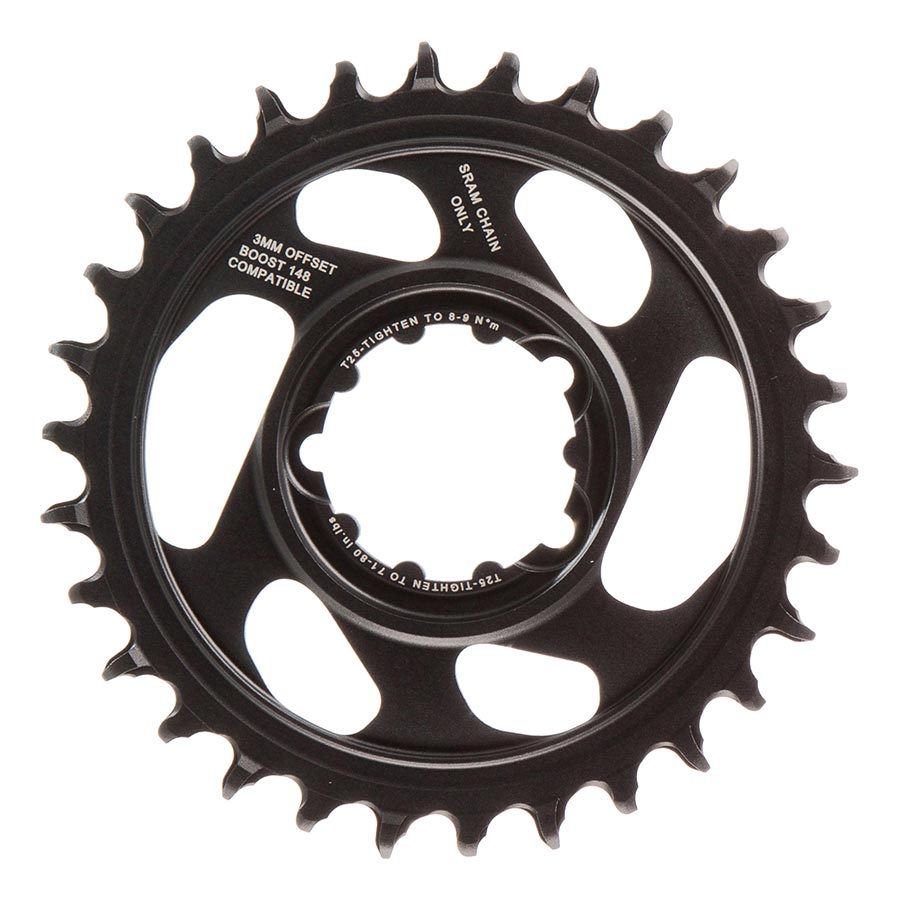 SRAM, X-SYNC 2 SL XX1 Eagle Lunar Grey 6mm, Chainring, Teeth: 30, Speed: 12, BCD: Direct Mount, Single, Alloy, Grey