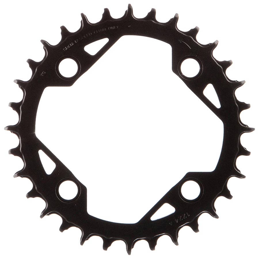 SRAM, X-SYNC 2 94mm Light E-MTB, Chainring, Teeth: 30, Speed: 12, BCD: 94, Bolts: 4, Single, Aluminum, Black