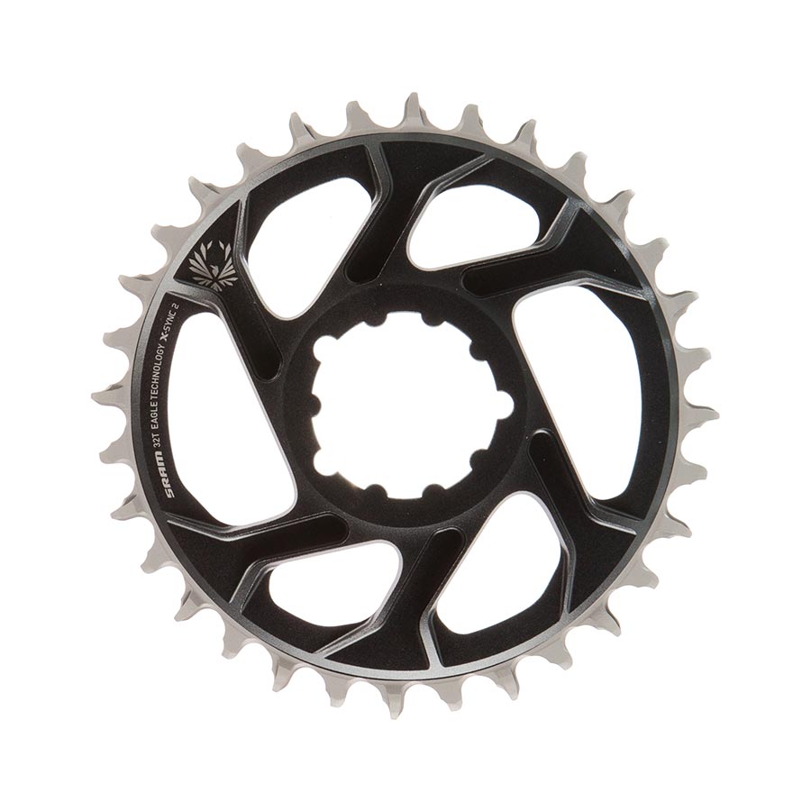 SRAM, Eagle, Chainring, Teeth: 30, Speed: 11/12, BCD: Direct Mount, Aluminum, Grey, -4mm