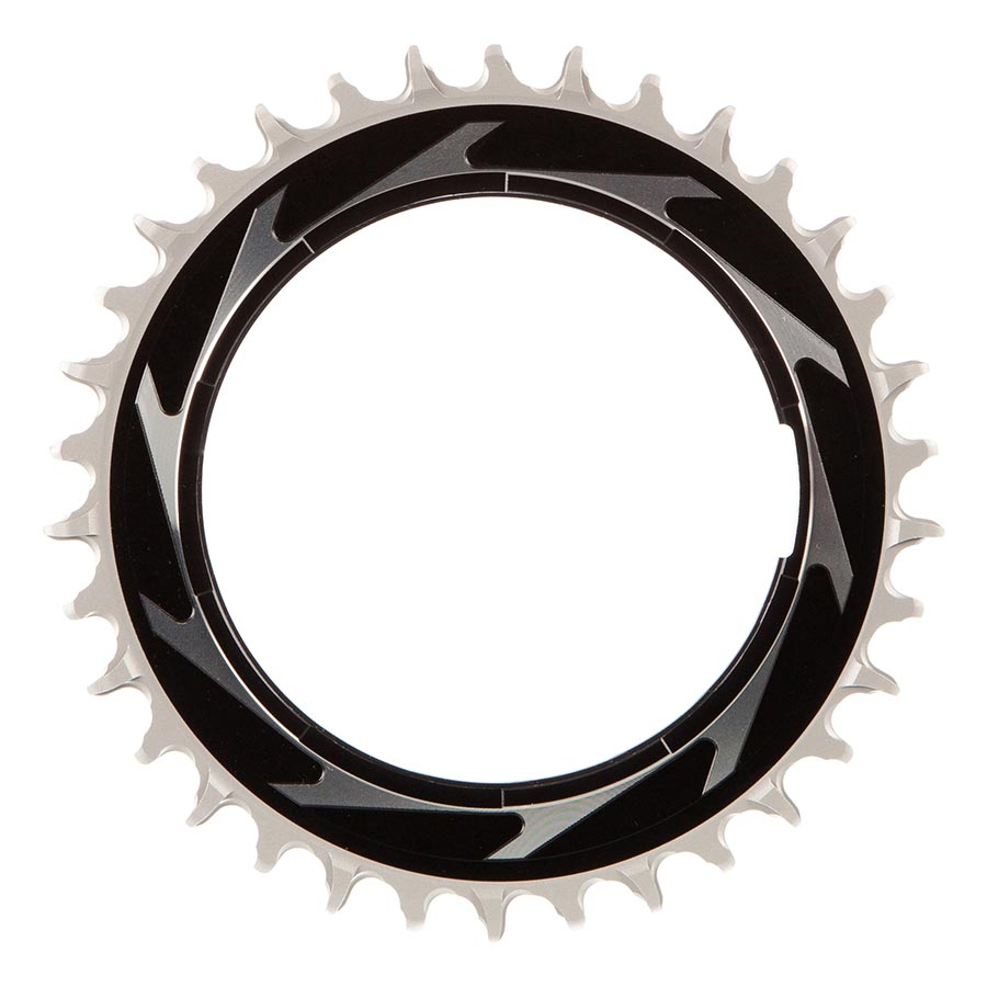 SRAM, Eagle T-Type Thread Mount 0mm Offset, Chainring, Teeth: 32, Speed: 12, BCD: Thread Mount, Aluminum, Black