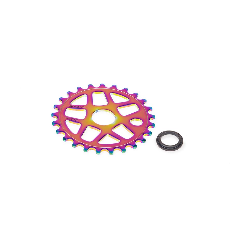 Salt, Gateway, Chainring, Teeth: 25, 6061-T6 Aluminum, Multicolor