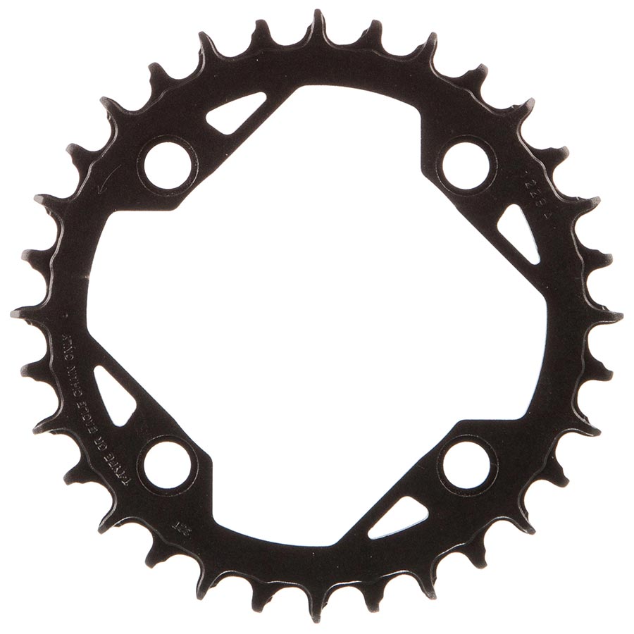 SRAM, T-Type Light eMTB, Chainring, Teeth: 32, Speed: 12, BCD: 104, Bolts: 4, Aluminum, Black