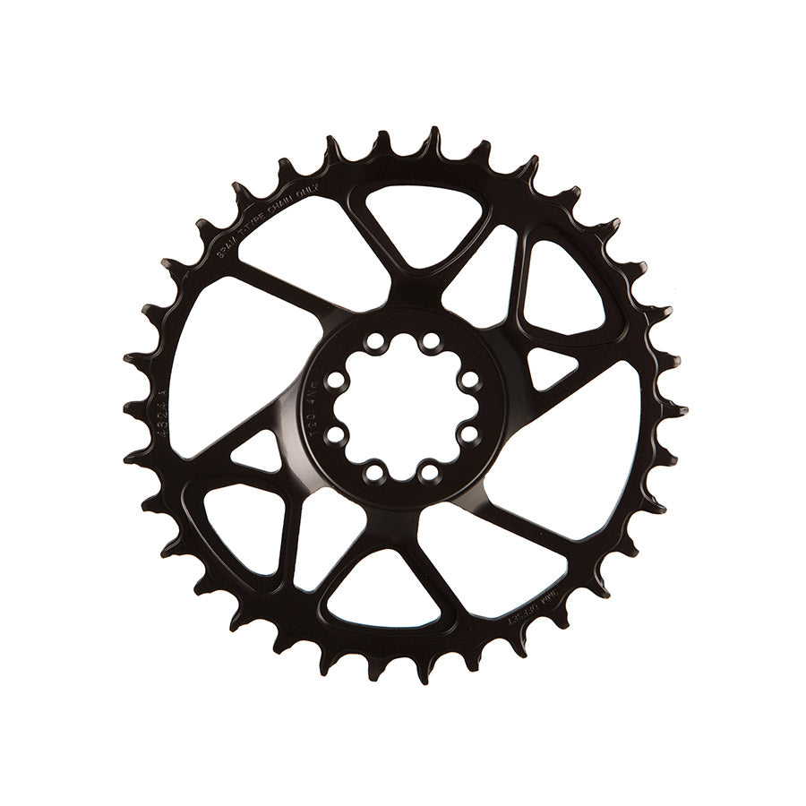 SRAM, S1000 Steel 8 Bolt, Chainring, Teeth: 30, Speed: 12, BCD: Direct Mount, Bolts: 8, Steel, Black
