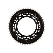 SRAM, Force E1 2x Thread Mount, Chainring, Teeth: 46/33, Speed: 12, BCD: Thread Mount, Black