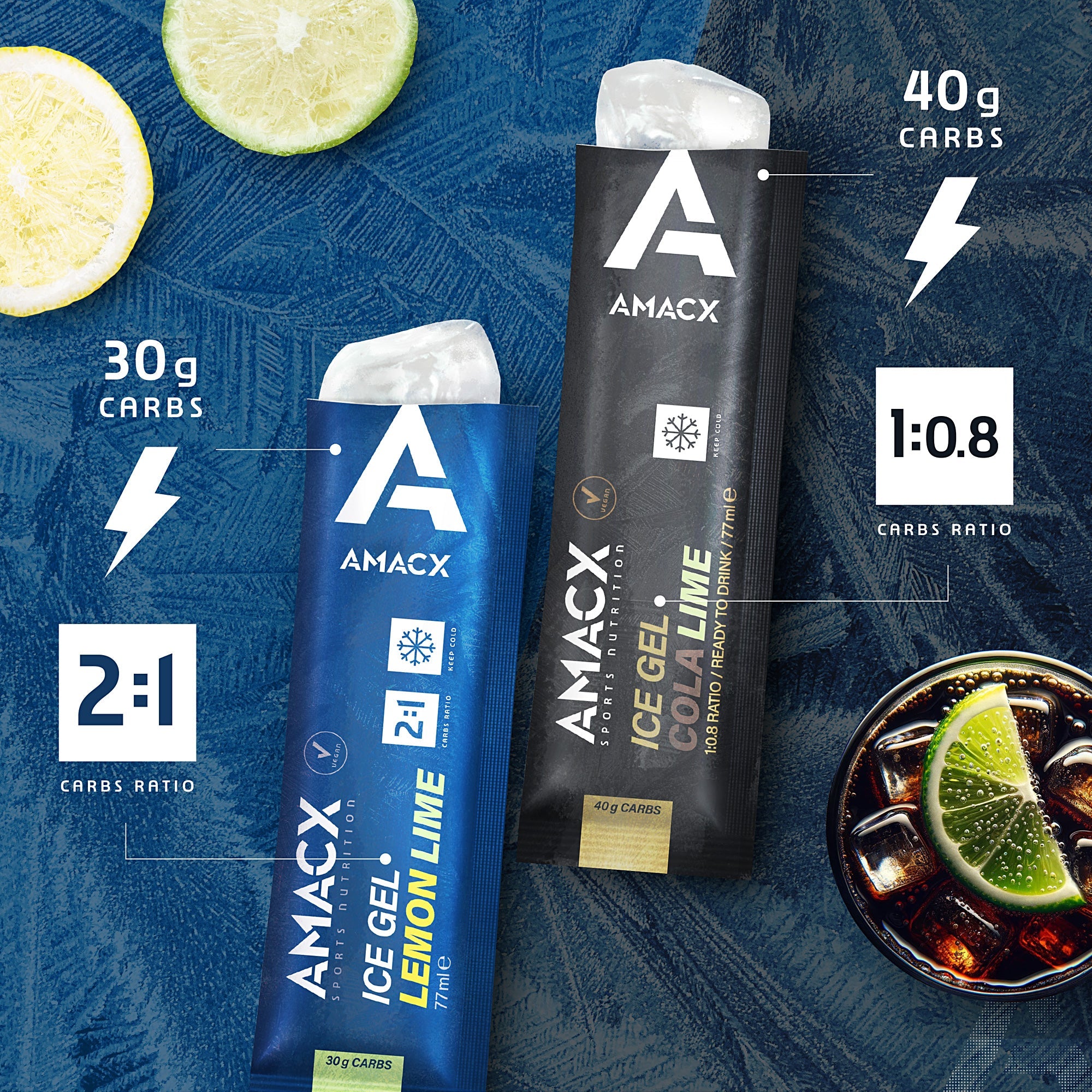 Gel énergétique glacé | Paquet de 12