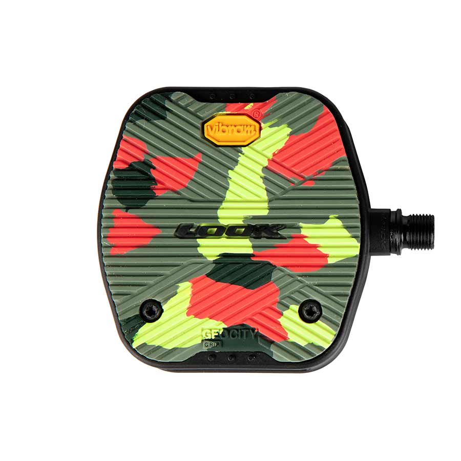 Look, GEO City Grip, Platform Pedals, Body: Composite, 9/16'', Black, Pair