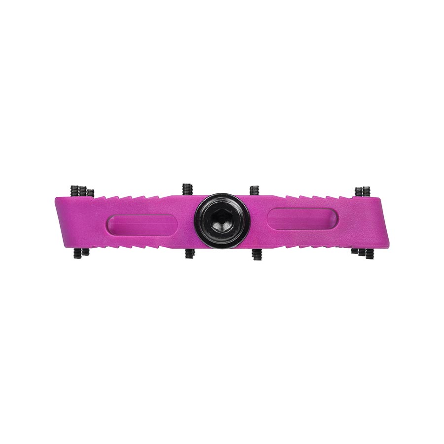 SDG Components, Comp, Platform Pedals, Body: Composite, Spindle: Cr-Mo, 9/16'', Red, Pair