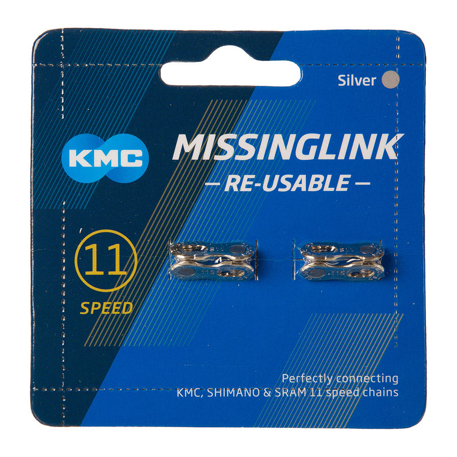 KMC, MissingLink, 6/7/8 Speed, 7.3mm, Reusable, 2pcs