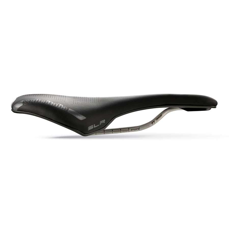 Selle Italia, SLR Boost Gravel Superflow L, Saddle, 248 x 145mm, 209g, Black/Hi-Viz