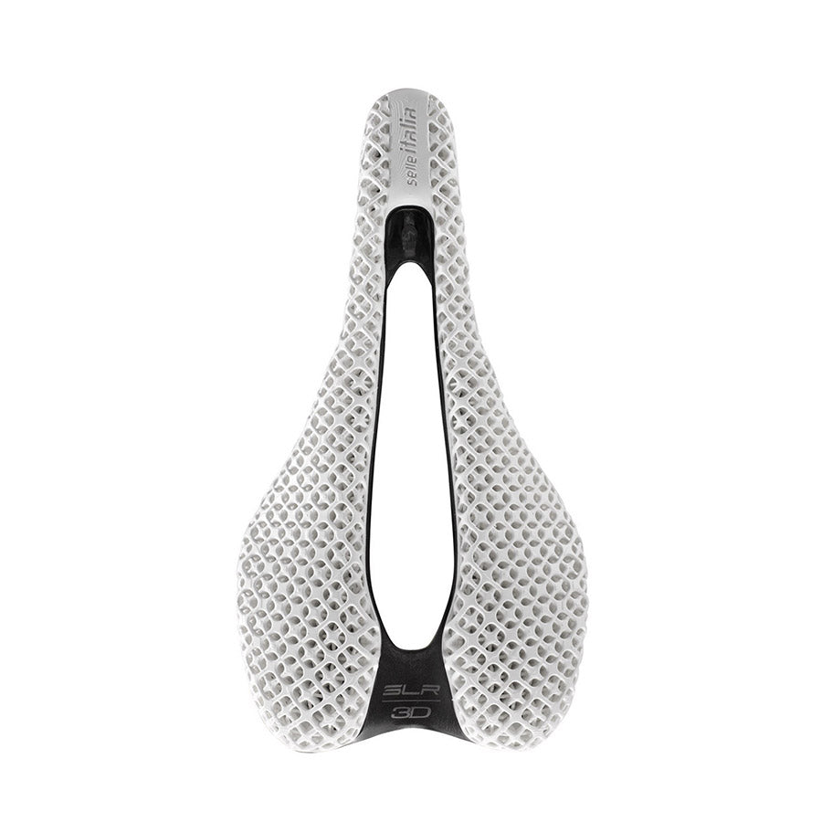 Selle Italia, SLR 3D, Saddle, 248 x 145mm, Men, 129g, White