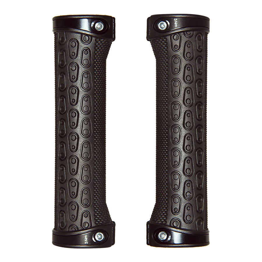 crankbrothers, Iodine Grips, Grips, 130mm, Black, Pair