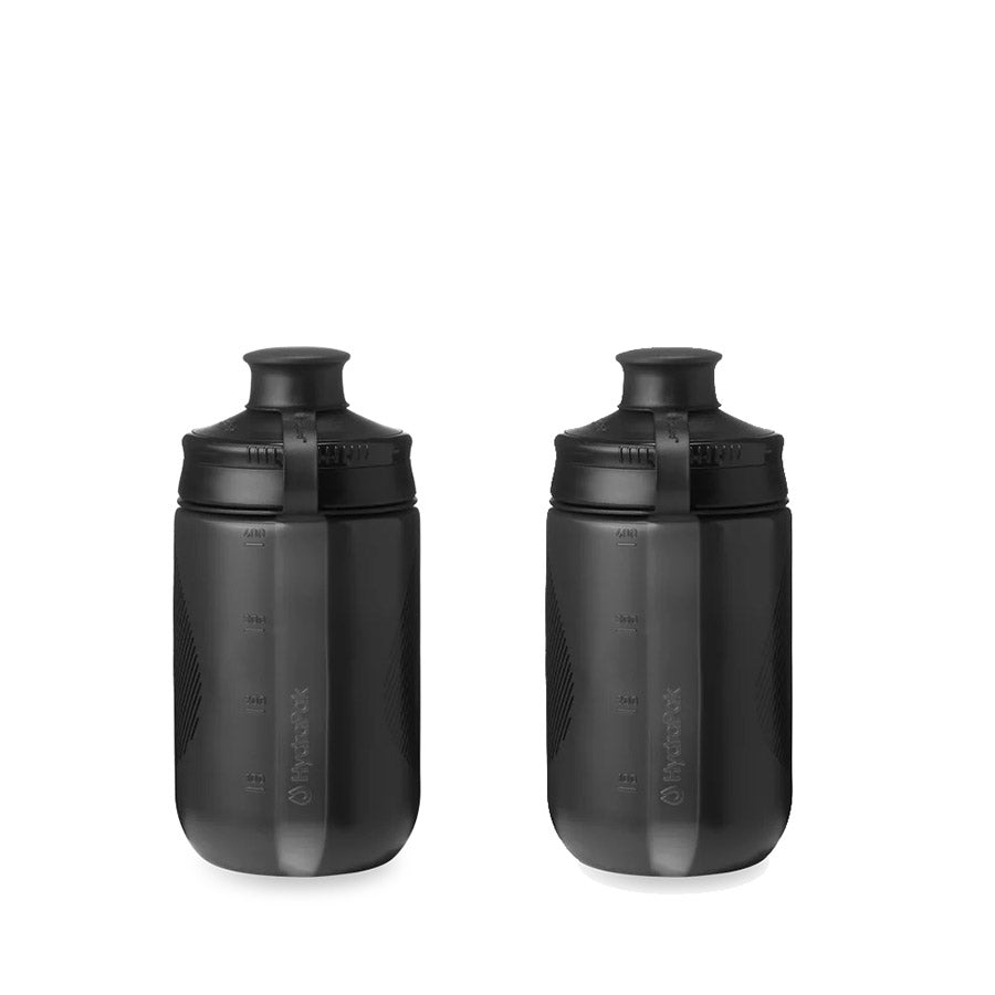 Polar/Hydrapak, Breakaway Muck 2 pack, Water Bottle, 440ml / 15oz, Charcoal, Set