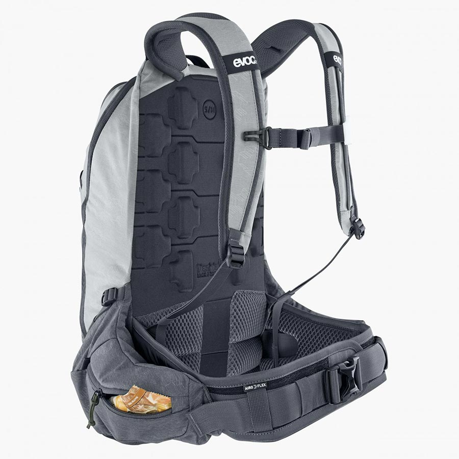 EVOC, Trail Pro 16, Protector backpack, 16L, Stone/Carbon Grey, LXL