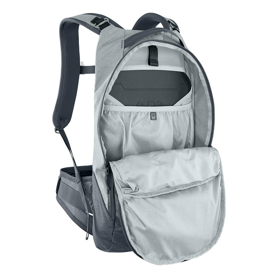EVOC, Trail Pro 10, Protector backpack, 10L, Stone/Carbon Grey, LXL