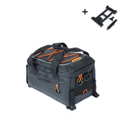 Basil, 18308 Miles MIK, Trunk Bag, 7L, Black/Orange