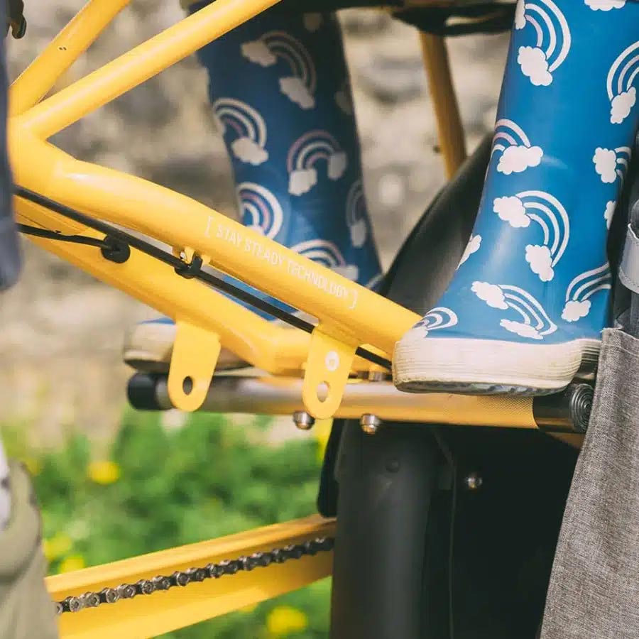 Yuba, Leg Up, Passenger Feet support that bolts on to the frame Mundo v3, v4, v5, v6