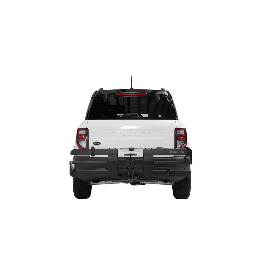 Saris, Superclamp G4 2 Bike, Hitch Mount Rack, 1-1/4'' and 2'', Bikes: 2, Weight: 60 lb