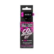 Muc-Off, CO2 Inflator Kit, 16g Road, Threaded, Presta, Schrader, Kit