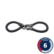Abus, Infinity Loop Plus 1806K, Chain Lock, Key, 6mm, 140cm, 4.6', Black