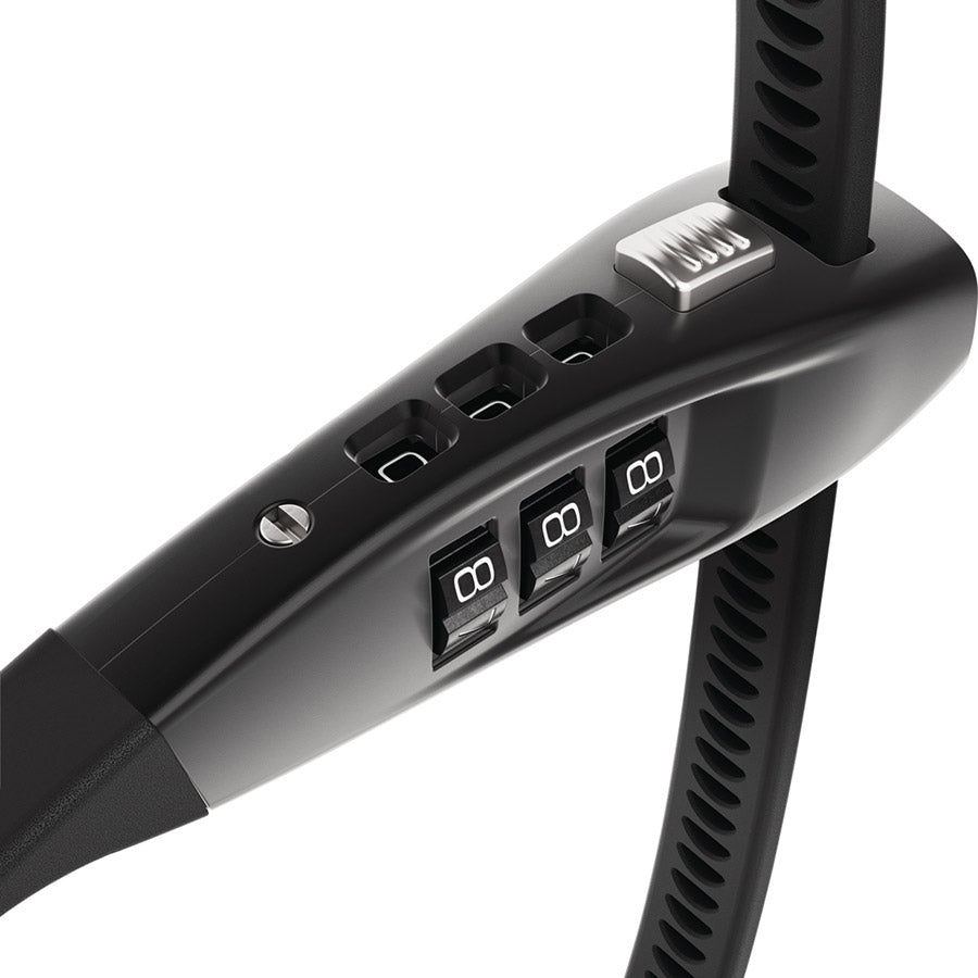 Abus, Combiflex TravelGuard 70, Cable lock, Combination, 4mm, 70cm, 2.3', Black