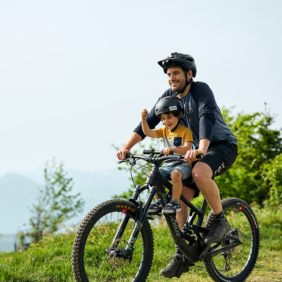 Shotgun, Child Seat & Handlebar (Combo), Black