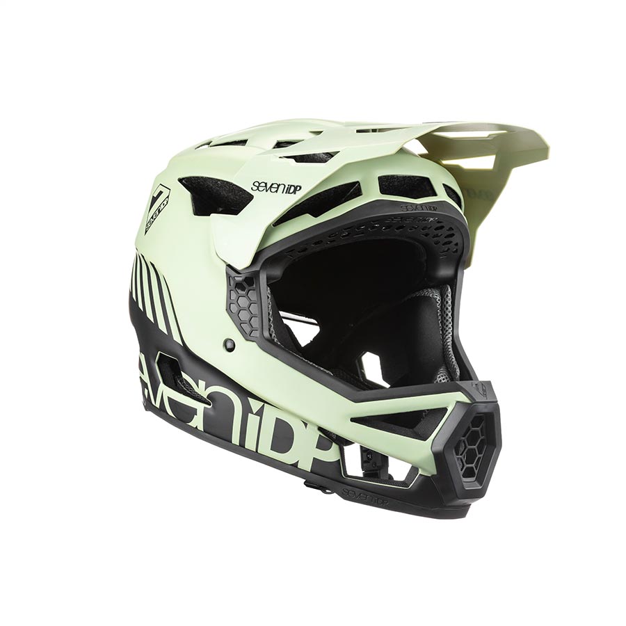 7iDP, Project 23 Fiber Glass, Full Face Helmet, Graphite/Black, XL, 61 - 62cm