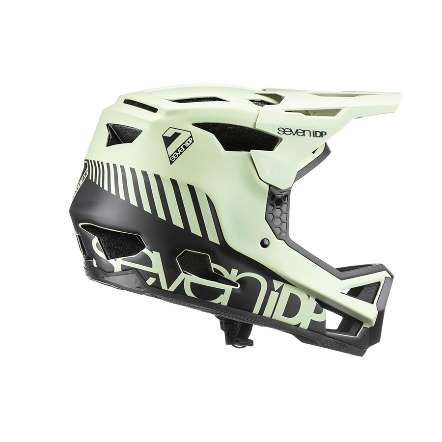 7iDP, Project 23 Fiber Glass, Full Face Helmet, Graphite/Black, XL, 61 - 62cm