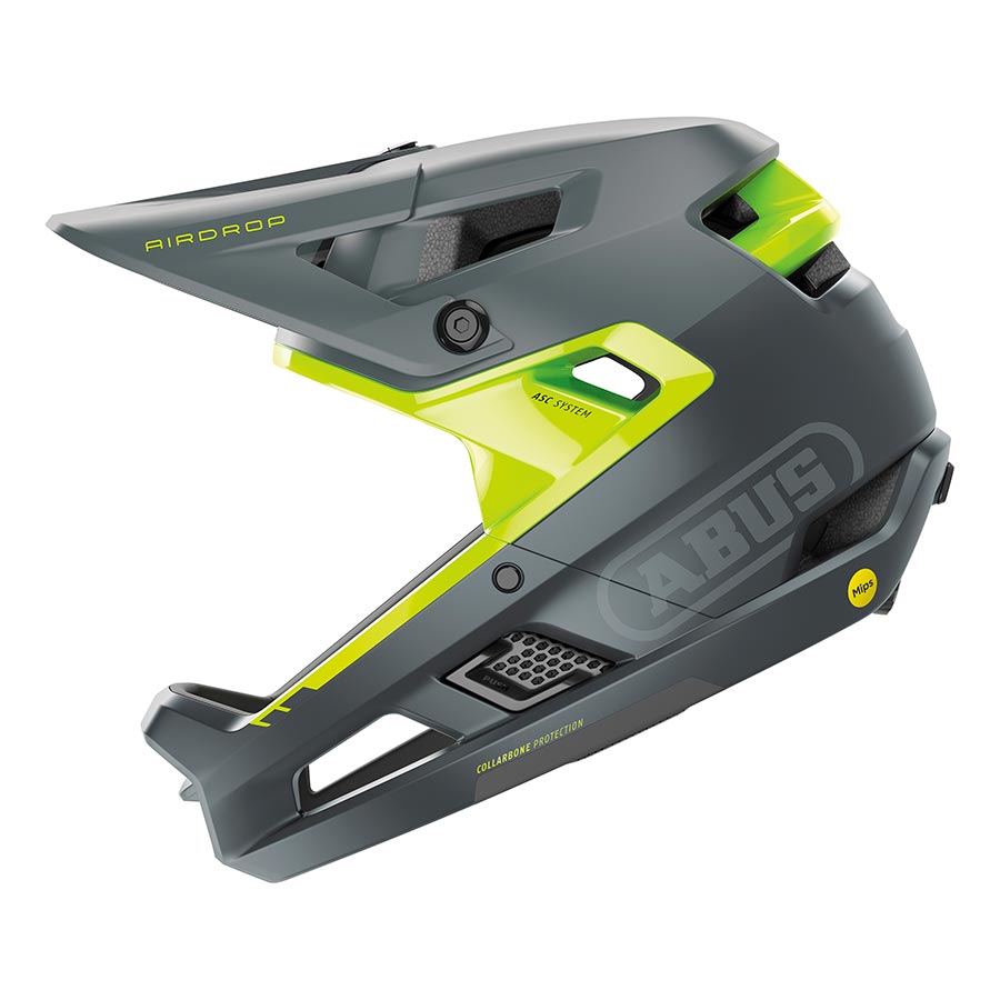 Abus, AirDrop MIPS, Full Face Helmet, L/XL, 58-62cm, Velvet Black