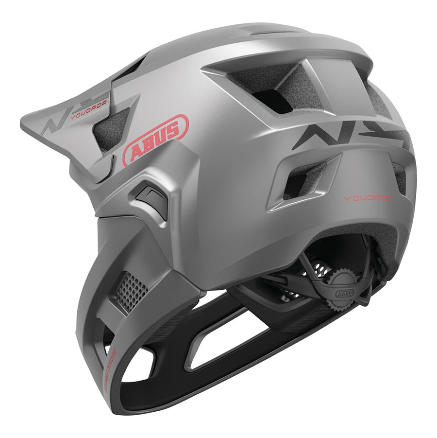 Abus, YouDrop FF, Mountain Helmet, Velvet Black, S, 48 - 55cm