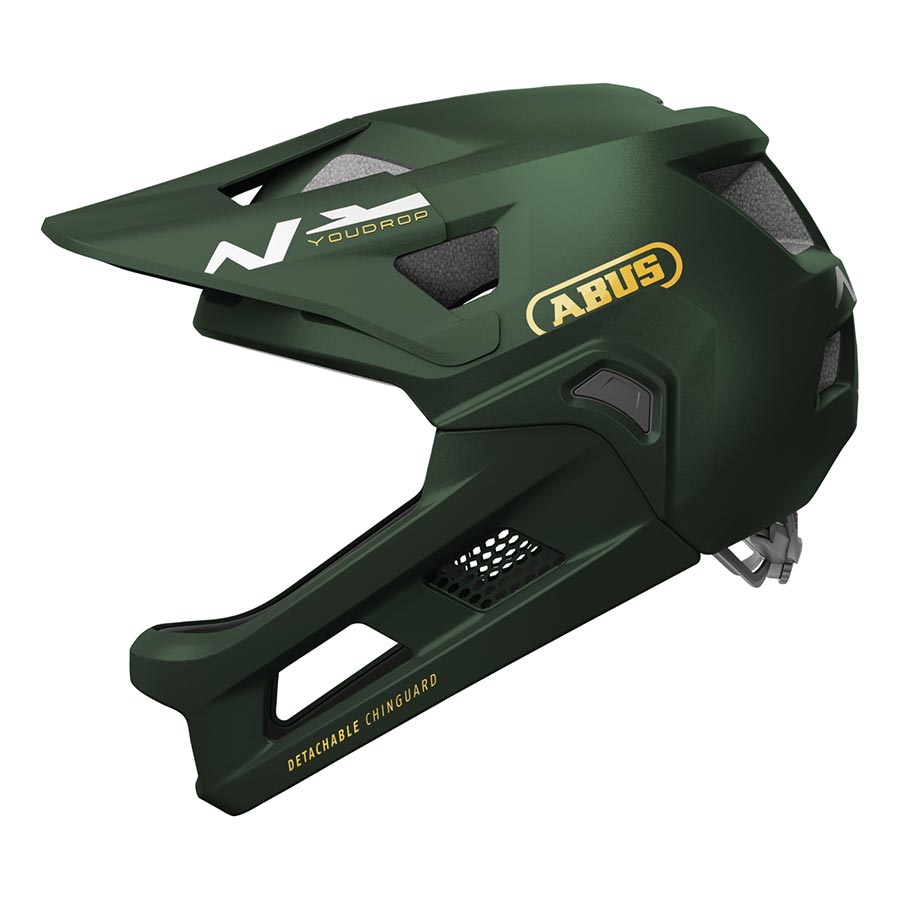 Abus, YouDrop FF, Mountain Helmet, Velvet Black, S, 48 - 55cm