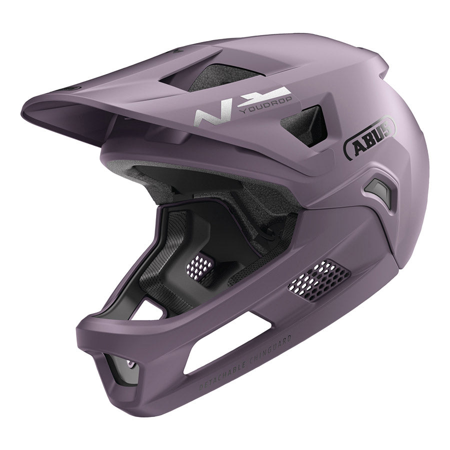Abus, YouDrop FF, Mountain Helmet, S, 48 - 55cm, Ash Purple
