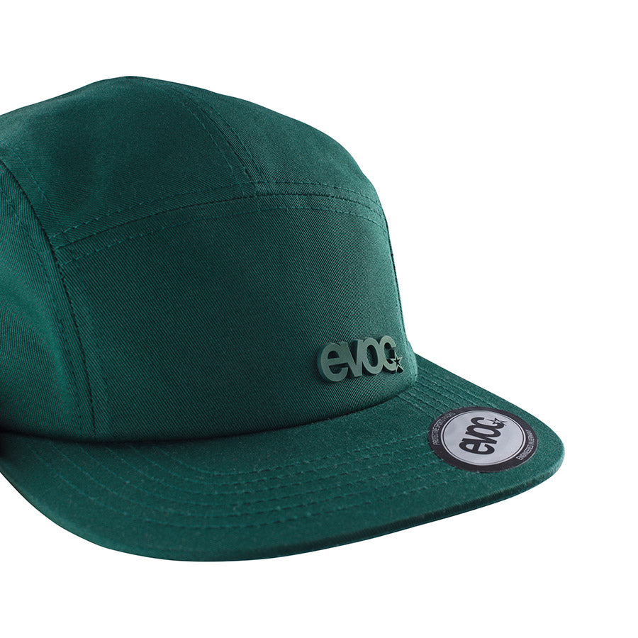 EVOC, Five Panel Cap, Bottle Green