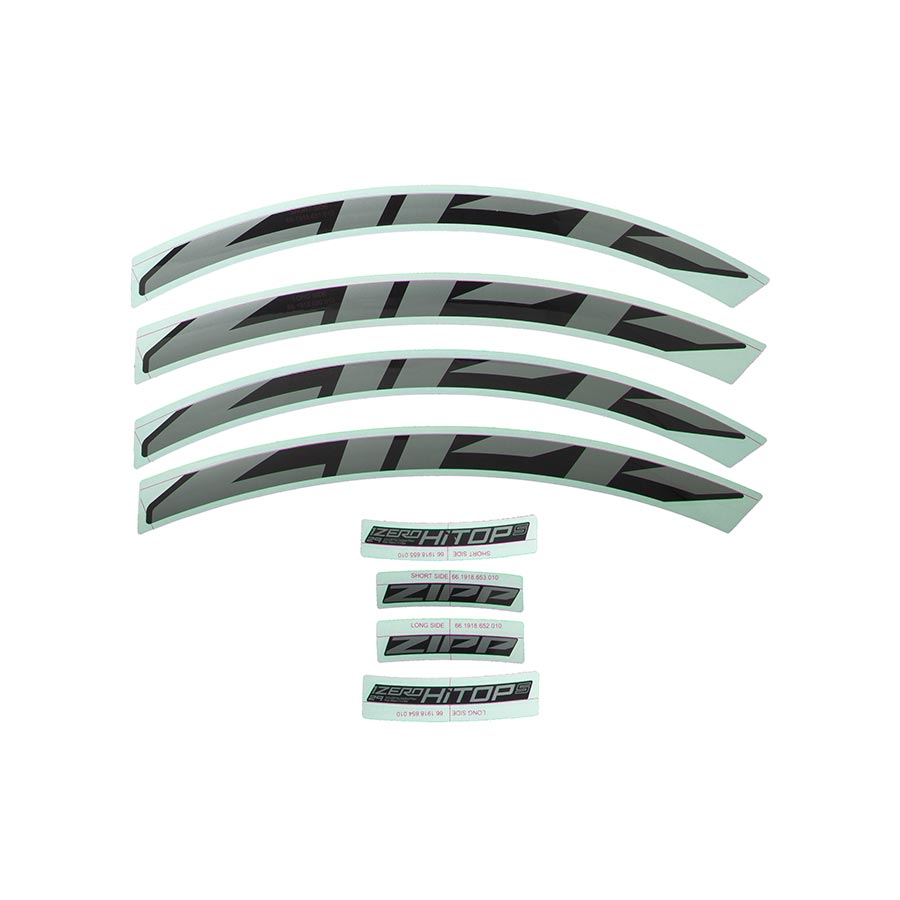 Zipp, Decal Kit for 1ZERO, Silver