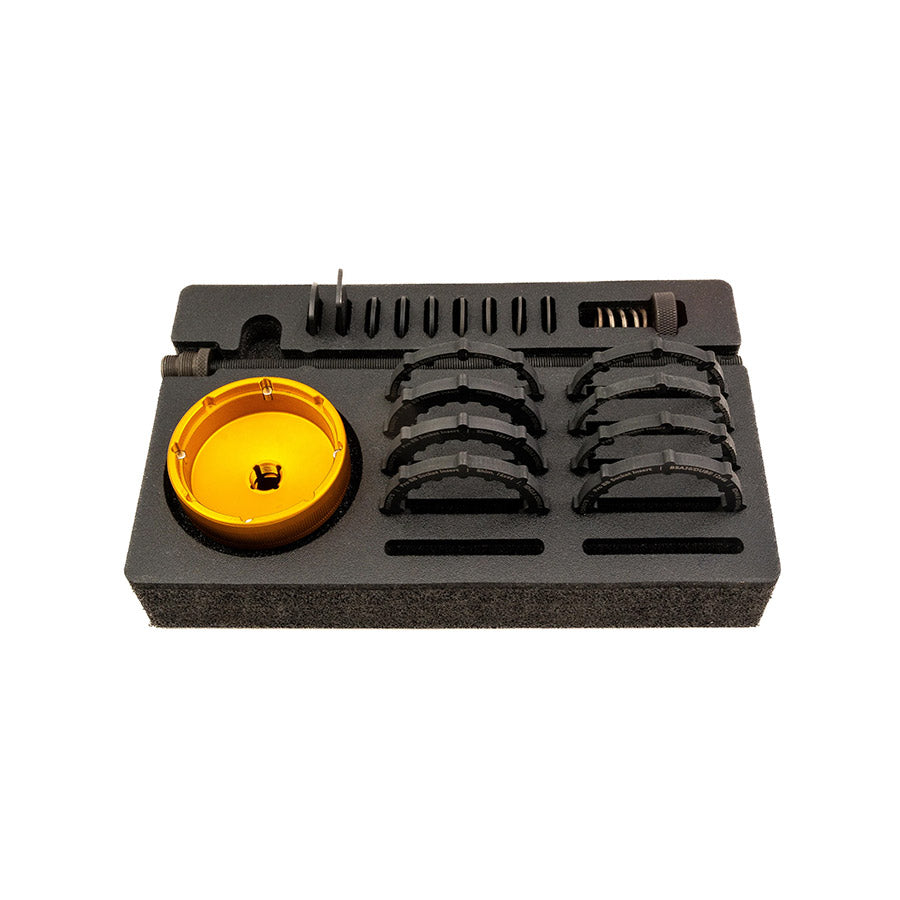 Pedros, Pro BB Socket, Bottom Bracket Tool, Shiamno 16x44, BSA30/DUB 12x46, T47 16x52, & T47 12x52, Set