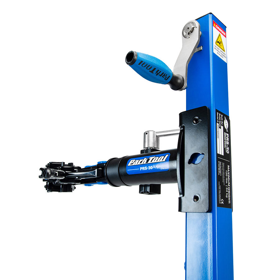 Park Tool, PRS-30, Shop Repair Stand with hand crank mechanical lift