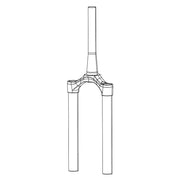RockShox, CSU for RVL 35 DB 29 51 DFBLK, 11.4018.008.581