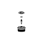 RockShox, Top Cap for XC32/ReconS BLK, 11.4018.012.000