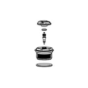 RockShox, Top Cap for 30 Gold, 11.4018.012.005