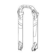 RockShox, Lower Leg for Lyrik RC2 C1, 27.5'', 11.4018.091.002
