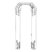 RockShox, Lower Leg for BoXXer Ult Red, 11.4018.091.007