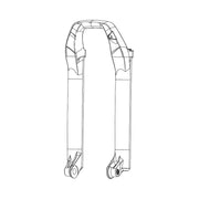 RockShox, Lower Leg for Pike 27B SIL B3, 11.4018.091.025
