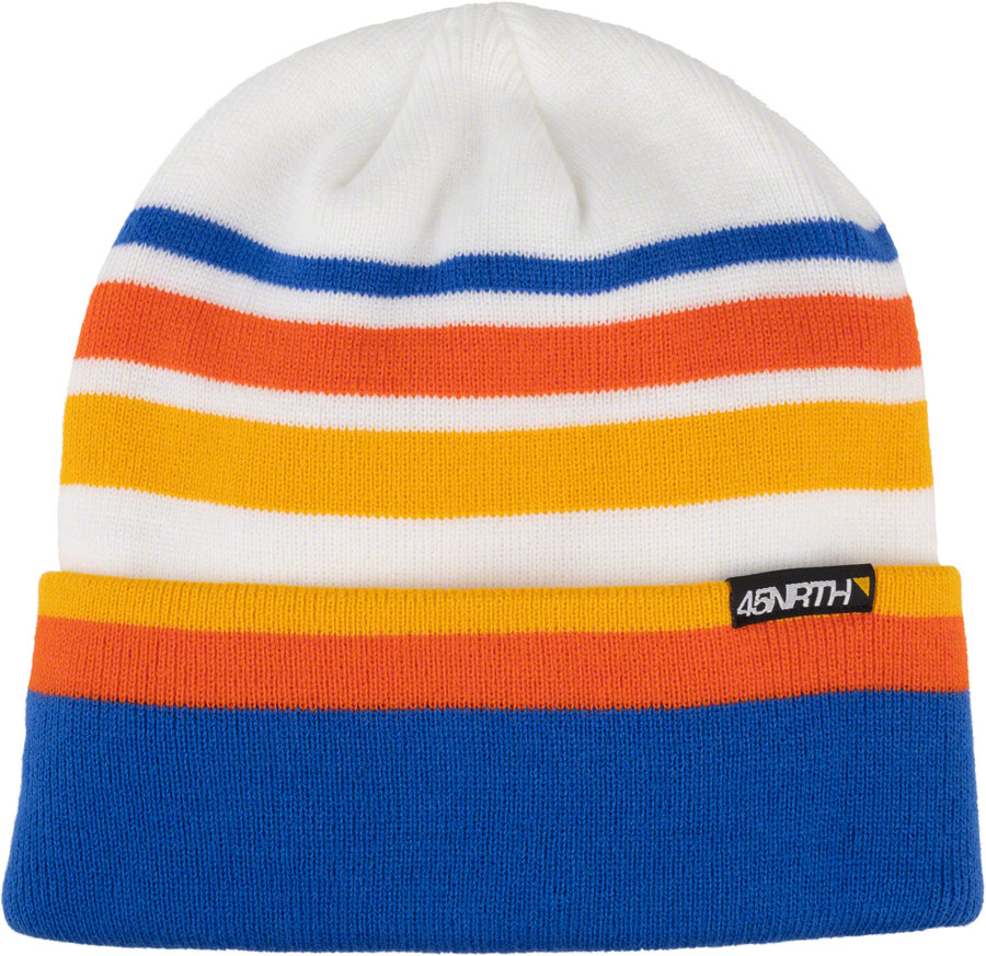 45NRTH Dawning Beanie Hat - Yellow/Orange/Blue / O/S