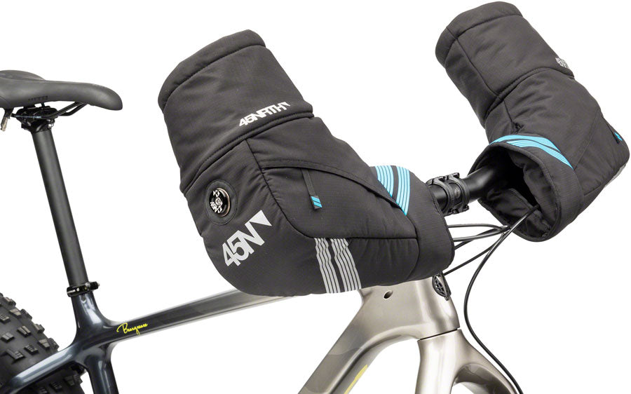 45NRTH Cobrafist Flat Bar Pogies Pogie - Black